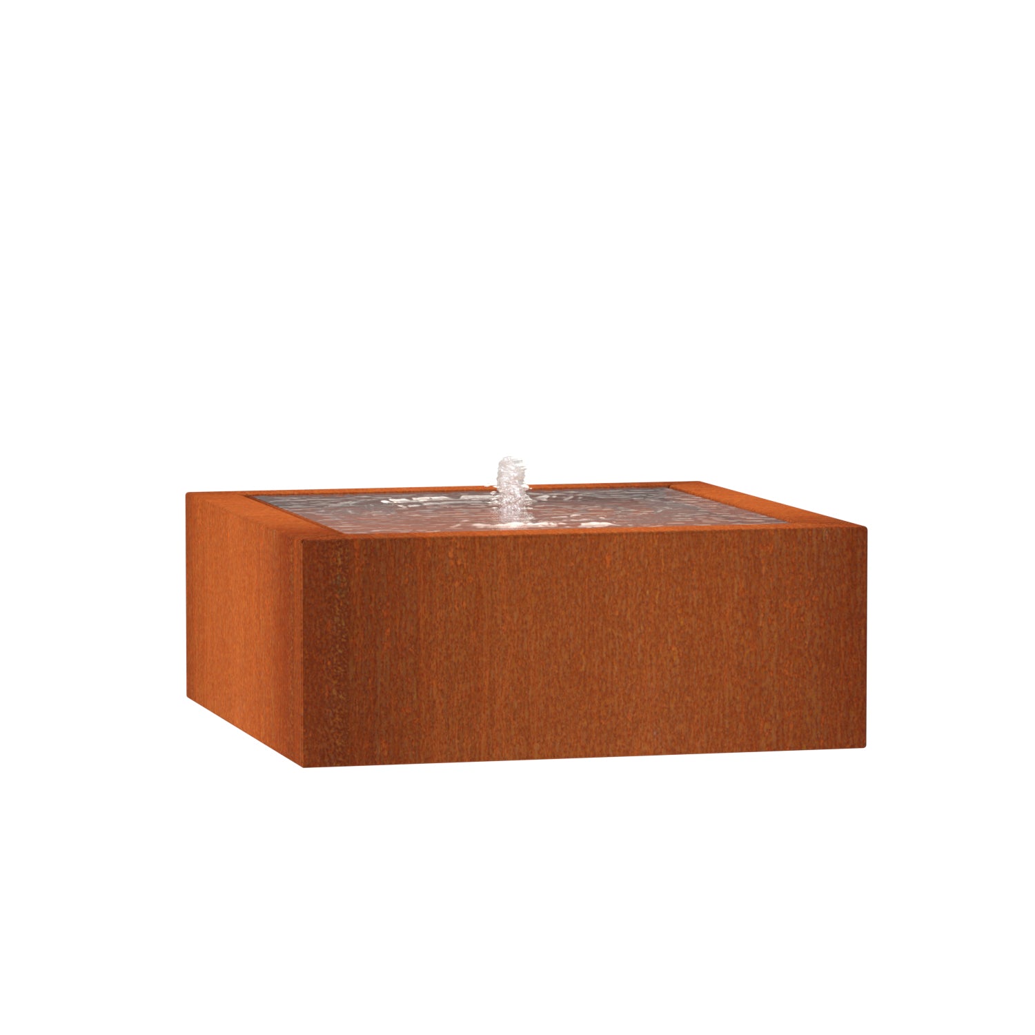 CorTen Water Table Square