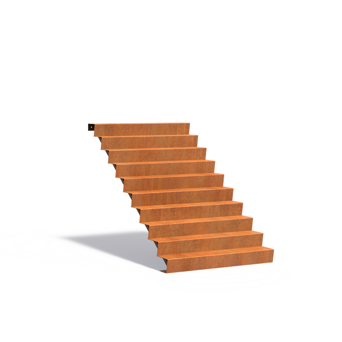 Corten Steel Stairs