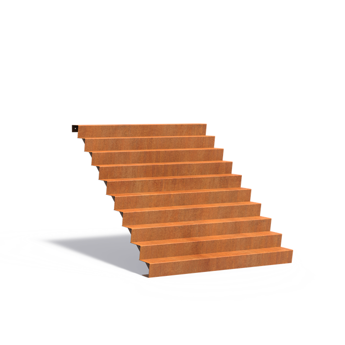 Corten Steel Stairs