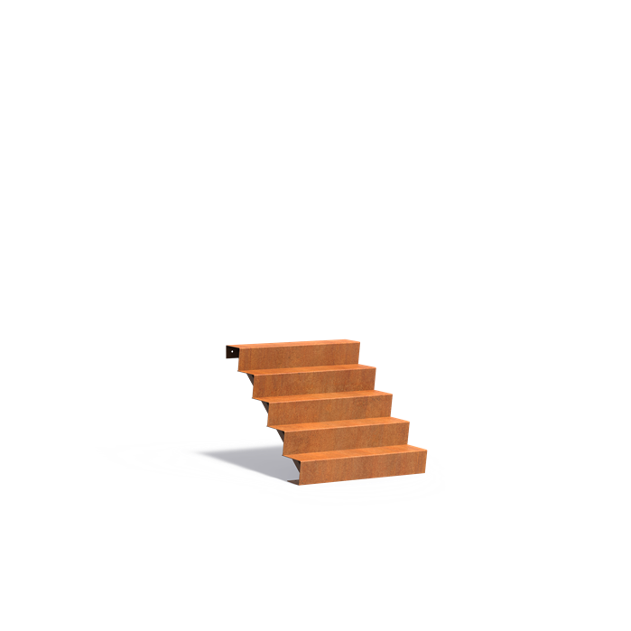 Corten Steel Stairs