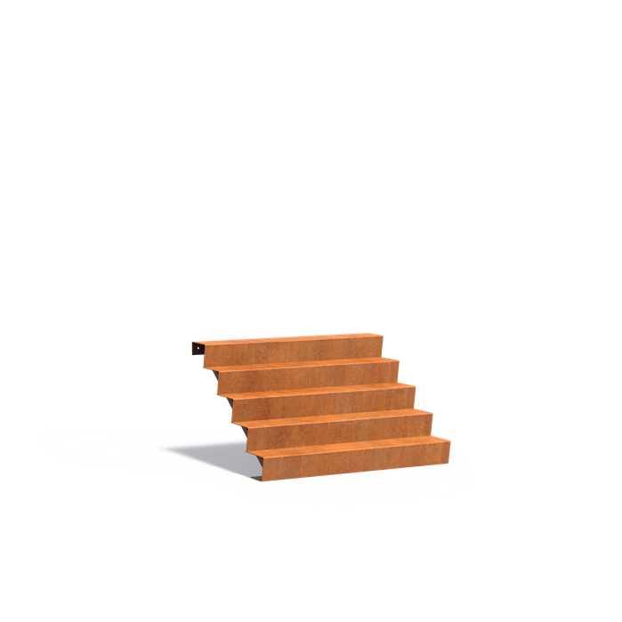 Corten Steel Stairs