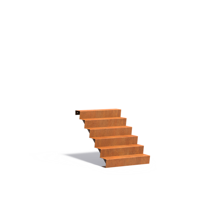 Corten Steel Stairs