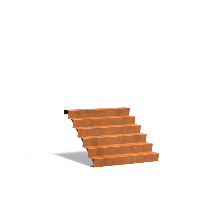 Corten Steel Stairs