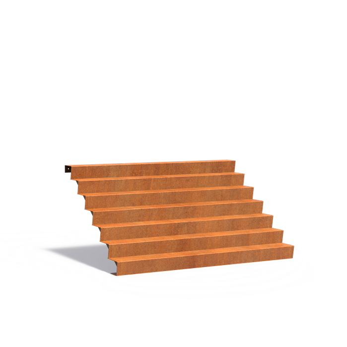 Corten Steel Stairs