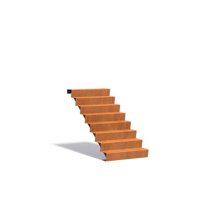 Corten Steel Stairs