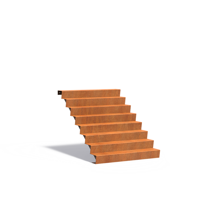 Corten Steel Stairs