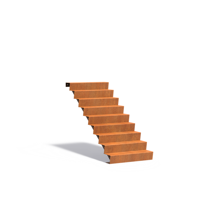 Corten Steel Stairs