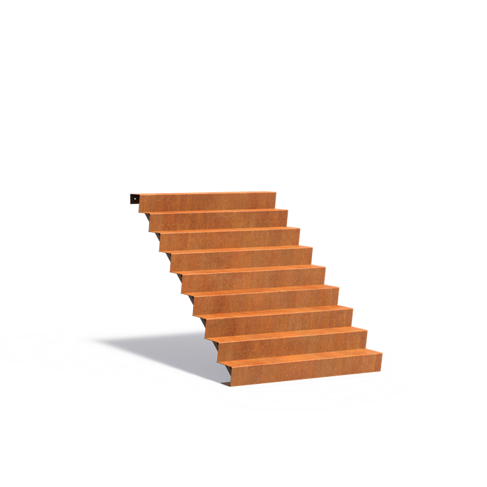 Corten Steel Stairs