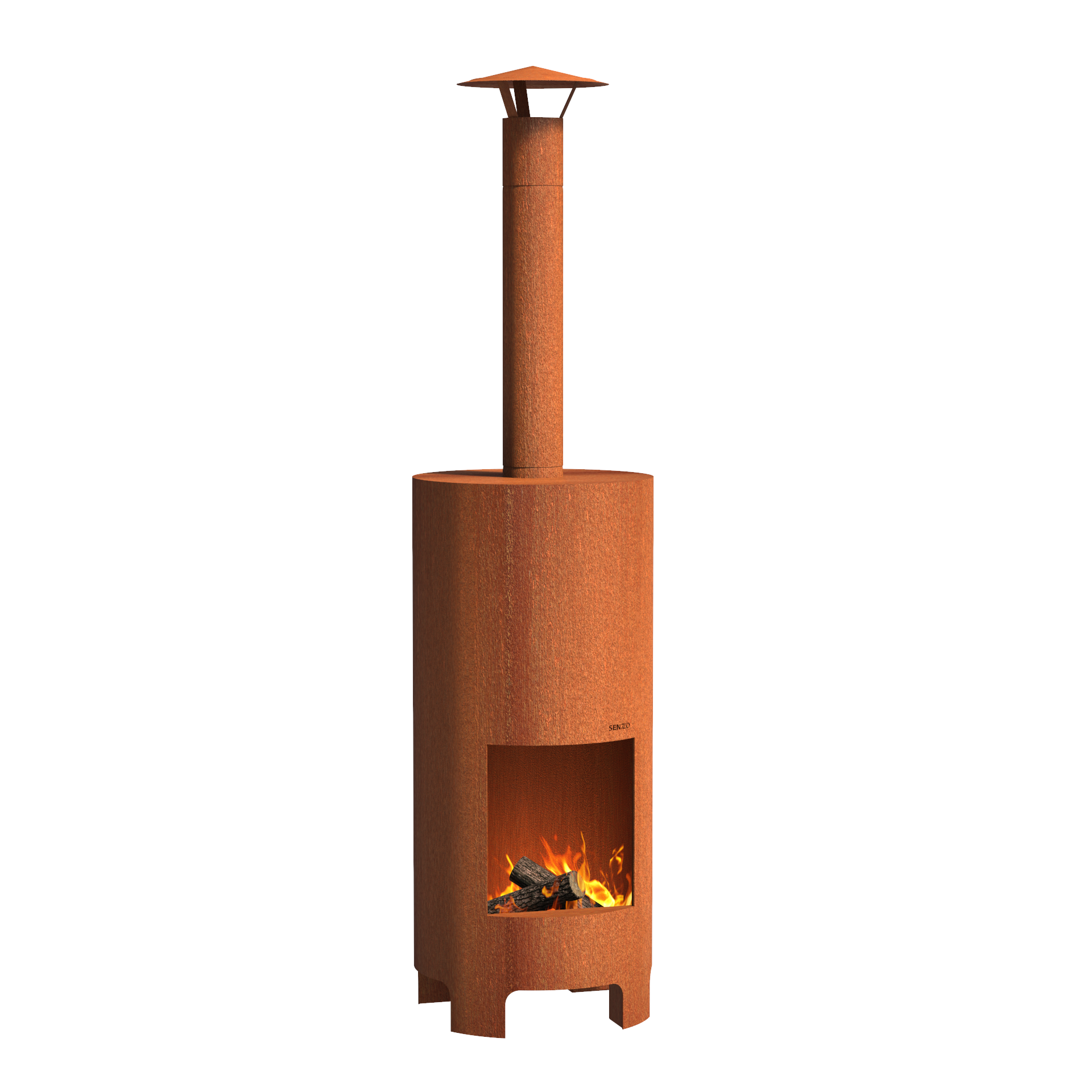 Senzzo Carpa Outdoor Fireplace