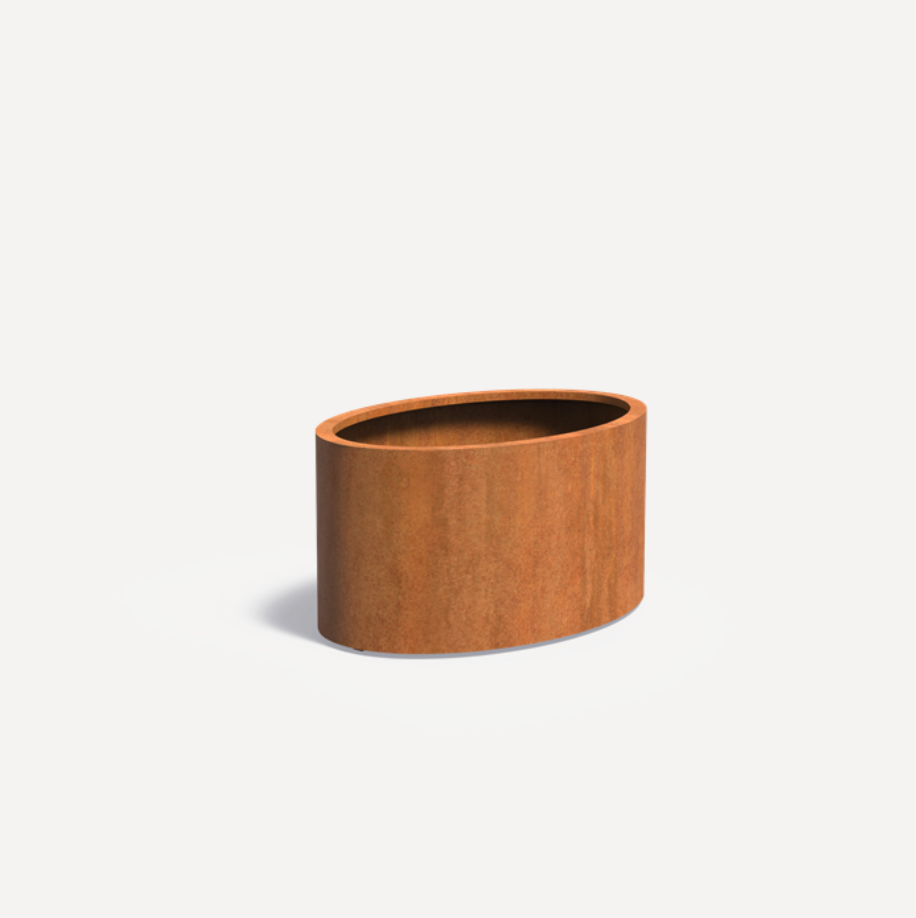 Ellipse Corten Planter