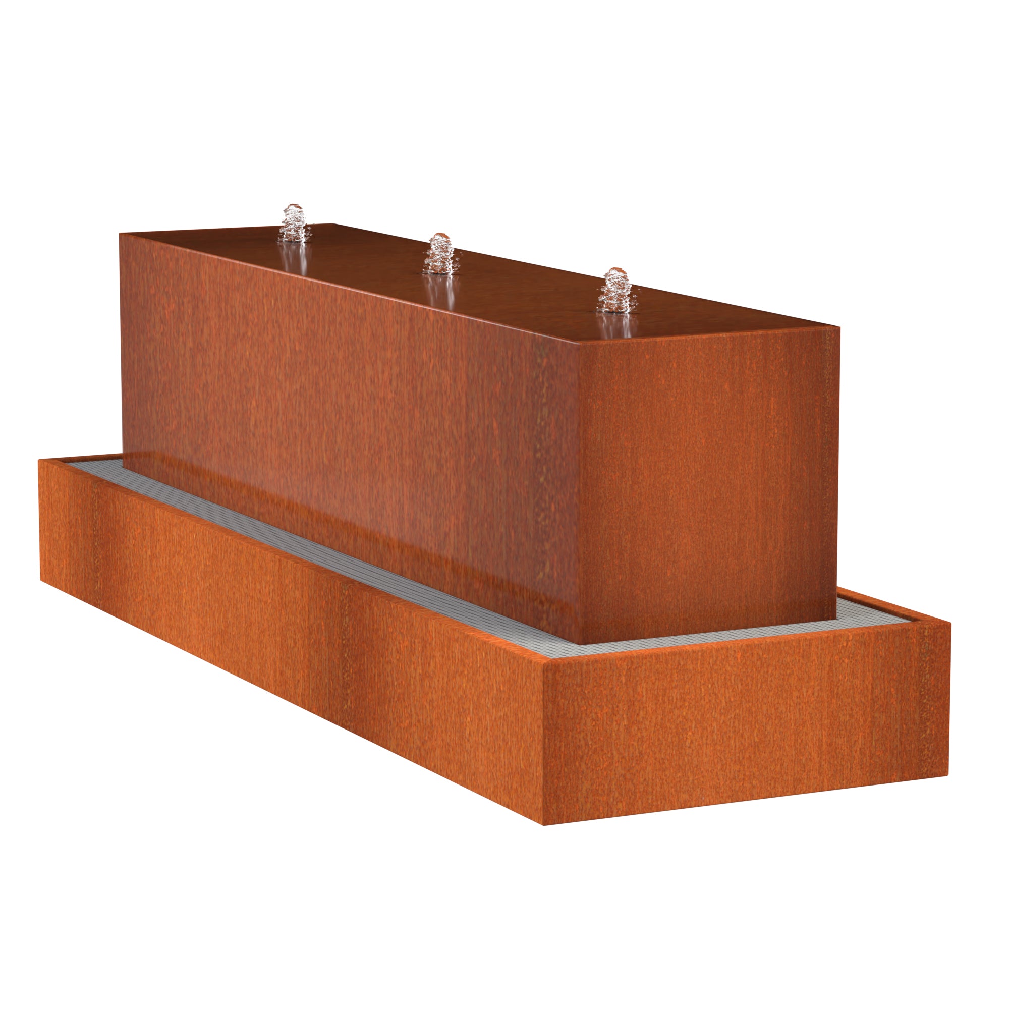 CorTen Water Block