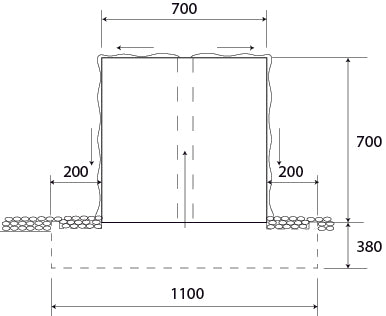 CorTen Water Block