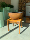 bocca fire bowl on display in show room