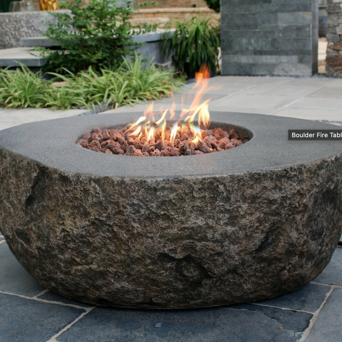 boulder gas fire table 