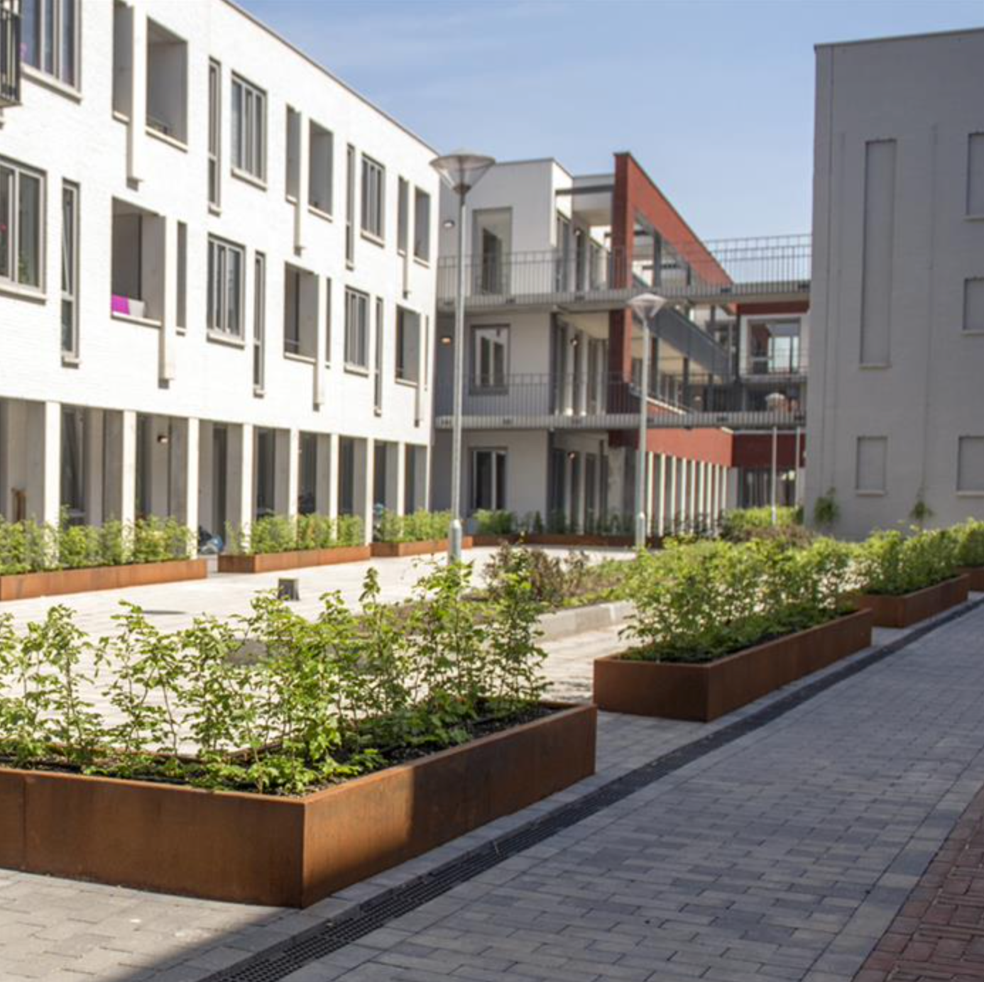 Corten Retaining Wall 300 Straight & corners